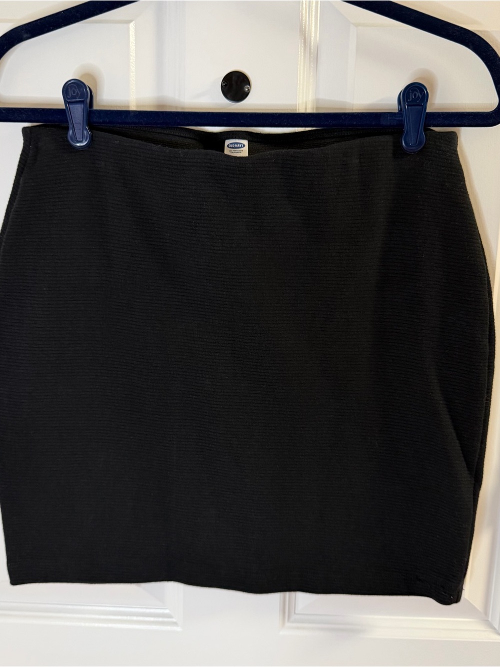 Old Navy Black Stretch Knit Mini Skirt M